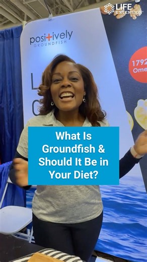 1.8K views · 20 reactions | Have you heard of groundfish? They are some of the of healthiest types of fish that you can eat. Join Dr. Crystal as she learns more about groundfish with an expert from the non-profit, Positively Groundfish! #LELEARN | Life Extension | Facebook