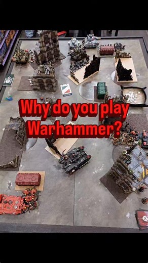 ❌️I had a great game today against a really friendly opponent and it got me thinking...why do you play Warhammer?❌️ Today's gane really lifted my week! I took a thematic list and he had a strong list but it was a close game up to the end, and just like that, 2.5 hours had gone...I loved it! We had failed charges, exploding tanks, 10" charges succeeding and 6" charges failing...and of course I rolled loads of 1s Everything about throwing some dice with mates and playing with the models you have p