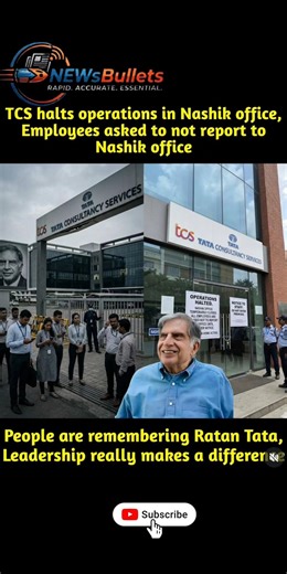 tcs halts operation in Noida 🥵✨ #tcs #tscnews #currentevents