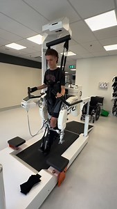 How cool is this new device?! It’s called a Lokomat and it helps rebuild walking ability by providing intensive, repetitive, and natural gait practice. The goal now is to get the assistance level down to 0%. However long it may take, however tough it may be, I constantly remind myself: “It always seems impossible until it’s done.” - Nelson Mandela Let’s go 🚀🚀 #ifightyoufight | I fight you fight