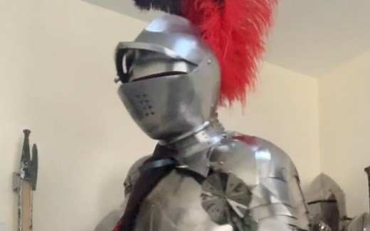 20分钟穿戴全套板甲（十分钟躯干部分）