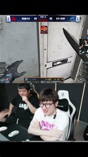 First和嘉宝1V1打残局，结果First被地图BUG卡死动不了#2025CFS #2025CFS传奇杯 #EP率先晋级CFS传奇杯总决赛 #CFS传奇杯总决赛落地沈阳