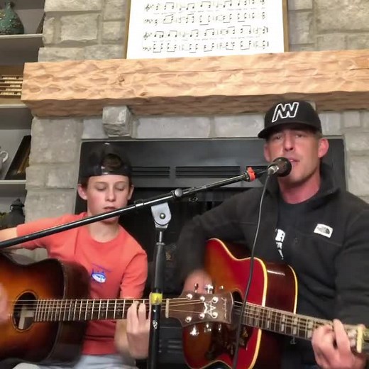 Aaron Watson Covers 'Have You Ever Seen The Rain' with His Son on Guitar