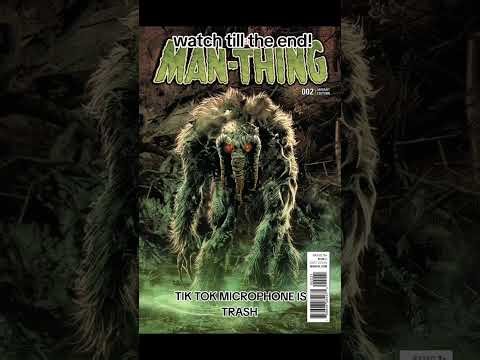 Man thing vs swamp thing SAME THING