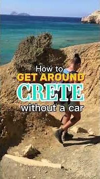 How To Get Around Crete Without A Car (by public bus, ferries, taxis or scooter)