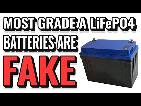 Fake Grade A Lithium Deep Cycle Batteries Are Everywhere! Learn How To Spot Grade B vs Grade A