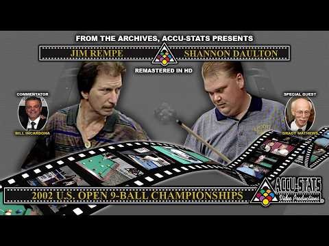 9-Ball - JIM REMPE vs SHANNON DAULTON - 2002 US Open 9-Ball Championship
