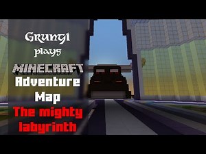 Grungi plays Minecraft :: Adventure map :: The mighty labyrinth by MIAWORM