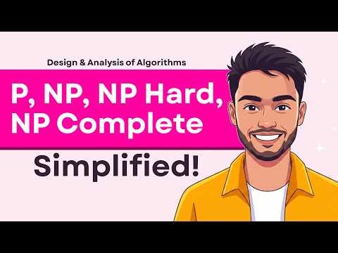 P, NP, NP Hard,NP Complete - SIMPLIFIED! 😲🔥 [ P = NP Problem Explained ]