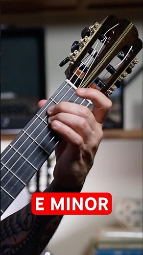 Em Chord in Seconds (Beginners Start Here) 🎸 #learnguitar #guitarchords #shorts