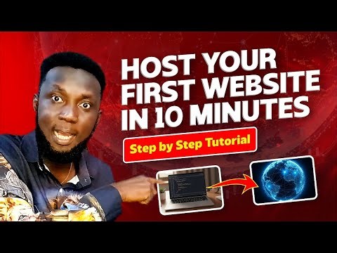 How to host your first website (step by step tutorial)