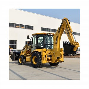 [Hot Item] Brand New Product Small Backhoe Front End Loader Excavator Backhoe, Compact Loader with Backhoe
