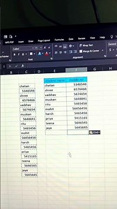 Microsoft Excel tutorial for beginners #shots