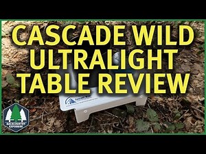 Cascade Wild Ultralight Backpacking Table