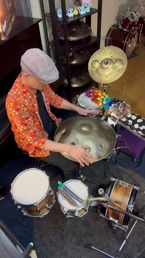 ハンドパンドラム　遺跡探検感