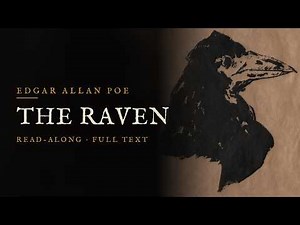 The Raven by Edgar Allan Poe | Read-Along with Text and Line Numbers (Full Poem)
