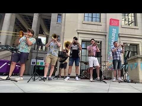 Dancing Queen - Live Brass Band cover by No Limit Street Band