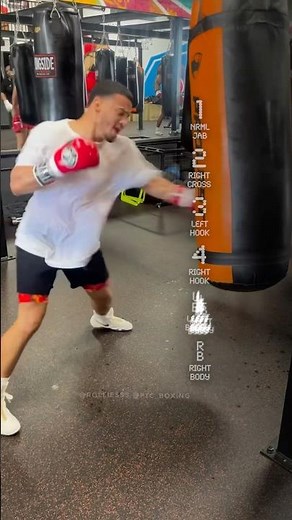 Rolando Romero HAMMERS the Boxing Heavy Bag…