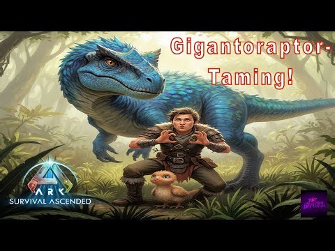ARK ASA: Gigantoraptor-Taming! 🦖 Fast perfekt gelaufen...🥚
