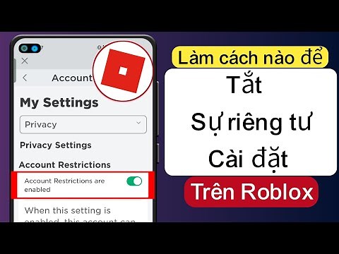 Cách Tắt Cài đặt Quyền riêng tư trên Roblox (2024) | Tắt Cài đặt quyền riêng tư trên Roblox