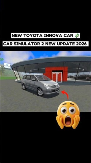 New Toyota Innova Car 💸 | car simulator 2 new update 2026 | #carsimulator2 #shorts
