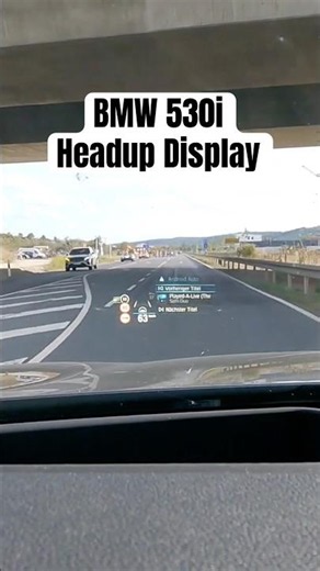BMW 530i G31 Headup Display POV Drive #pov #headupdisplay