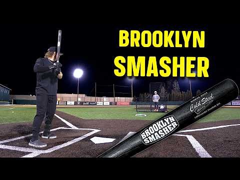 Hitting with the "indestructible" BROOKLYN SMASHER | Baseball Bat Review