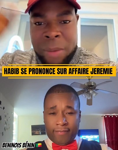 Habib se désengage sur l’affaire de Jérémie comedy . Écoutons la vidéo. | Béninois Benin