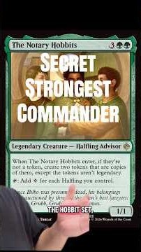 I guess the Hobbit has Eldrazi commanders… MTG commander