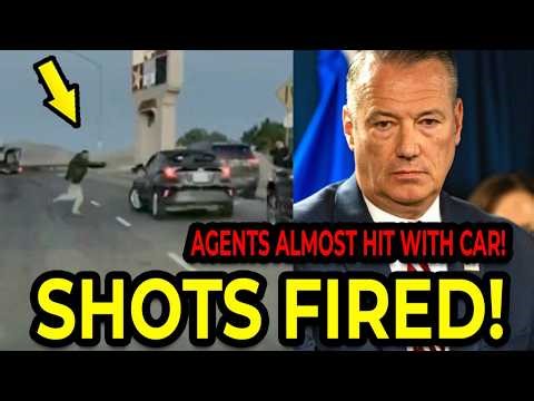 🚨 Federal Agents Use Firearm After Near Vehicle Strike — Lawyer Claims Wrong Man!