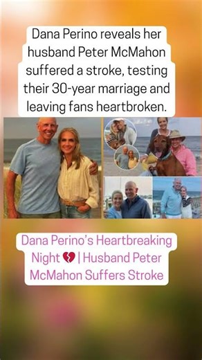 Dana Perino’s Heartbreaking Night 💔 Husband Peter McMahon Suffers Stroke