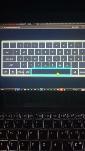 Interactive Keyboard with CSS Grid | Hover Effects Tutorial