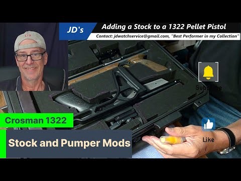 BEST! Crosman P1322 Pellet Pistol Modifications
