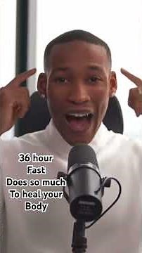 Dr explains a 36hr fast helps heal your body #fasting#health#weightloss#motivation