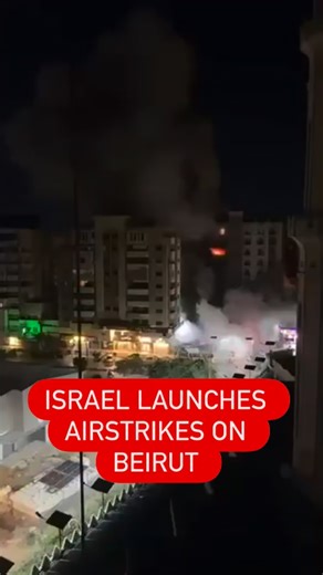 Lebanese and Arabic news outlets report Israeli strikes in Lebanon’s capital, Beirut, after several rockets were fired at northern Israel earlier tonight. | TCD Dearborn News