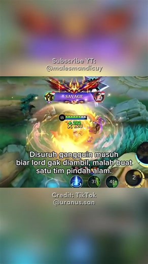 Batu emang uranus #mlbbshorts #mlbb #uranus