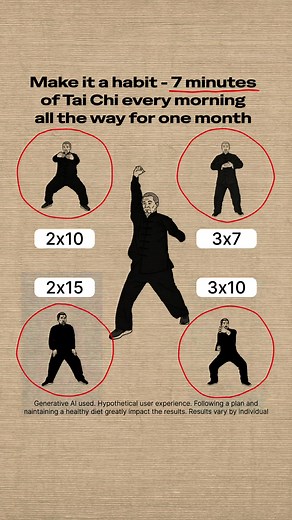 Reach goals easily and get: 💪 Step-by-step workout journey 💪 Habit building system 💪 Meal plan based on your goal 💪 Easy-to-follow recipes 💪 Strong muscles 💪 More confidence, better sleep | Tai Chi Workouts