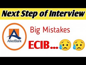 ABL Teller Shortlisting | Allied Bank Interviews