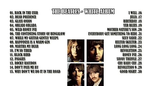 THE BEATLES White Album 1968 480p
