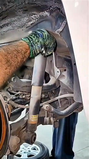 Rear shock absorber replacement #auto #mechanic #installation #repair #shock | How To Repair