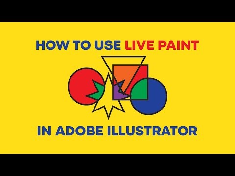 How to Use Live Paint in Adobe Illustrator