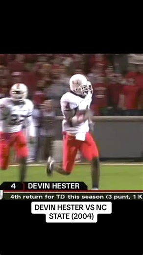 Devin Hester's Epic Kickoff Return Against NC State