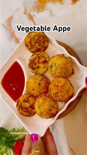 -Minute Vegetable Appe Recipe | Healthy Breakfast in Minutes । Vegetable Appe ।