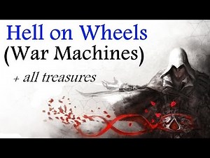 "Assassin's Creed: Brotherhood", walkthrough (100% sync), Leonardo War Machines: Hell on Wheels