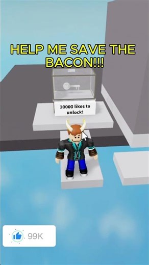 HELP ME SAVE THE BACON HAIR !!! #roblox