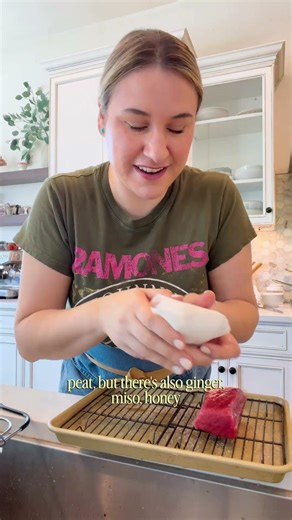 Bluefin Tuna Tapioca Tostada from my Wonderland Dinner Party ❤️ #tunatostada #appetizers