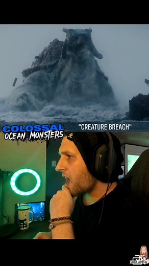 Giant hyper realistic sea monsters are my favorite 👌 | "Creature Breach 1 2" by Miguel Pérez Senent of The Gnomon Workshop | Prehistoric Planet 2 animations by "MPC" | #scary #creepy #seacreature #seamonster #mosasaurus #Thalassophobia #megalophobia #3danimation #animation #digitalart #reaction | Joshua Jay Myers