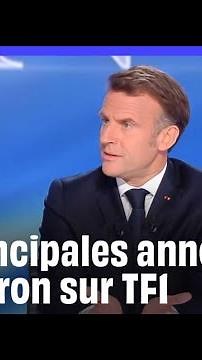 Récap de la prise de parole de Macron dans « Les défis de la France »