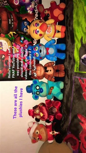 Please let me know if I should make plushie videos in the comments!
