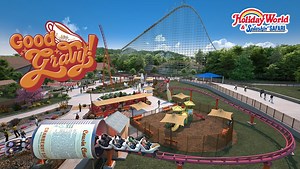 Jump on the gravy train — er, coaster — at Holiday World next spring